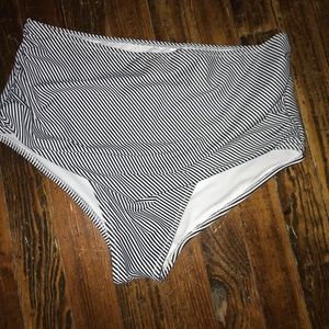 High waisted bikini bottom